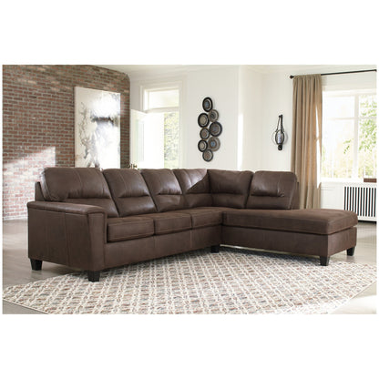 Navi 2-Piece Sleeper Sectional with Chaise