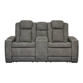 Next-Gen DuraPella Power Reclining Loveseat with Console