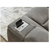 Next-Gen DuraPella Power Reclining Loveseat with Console