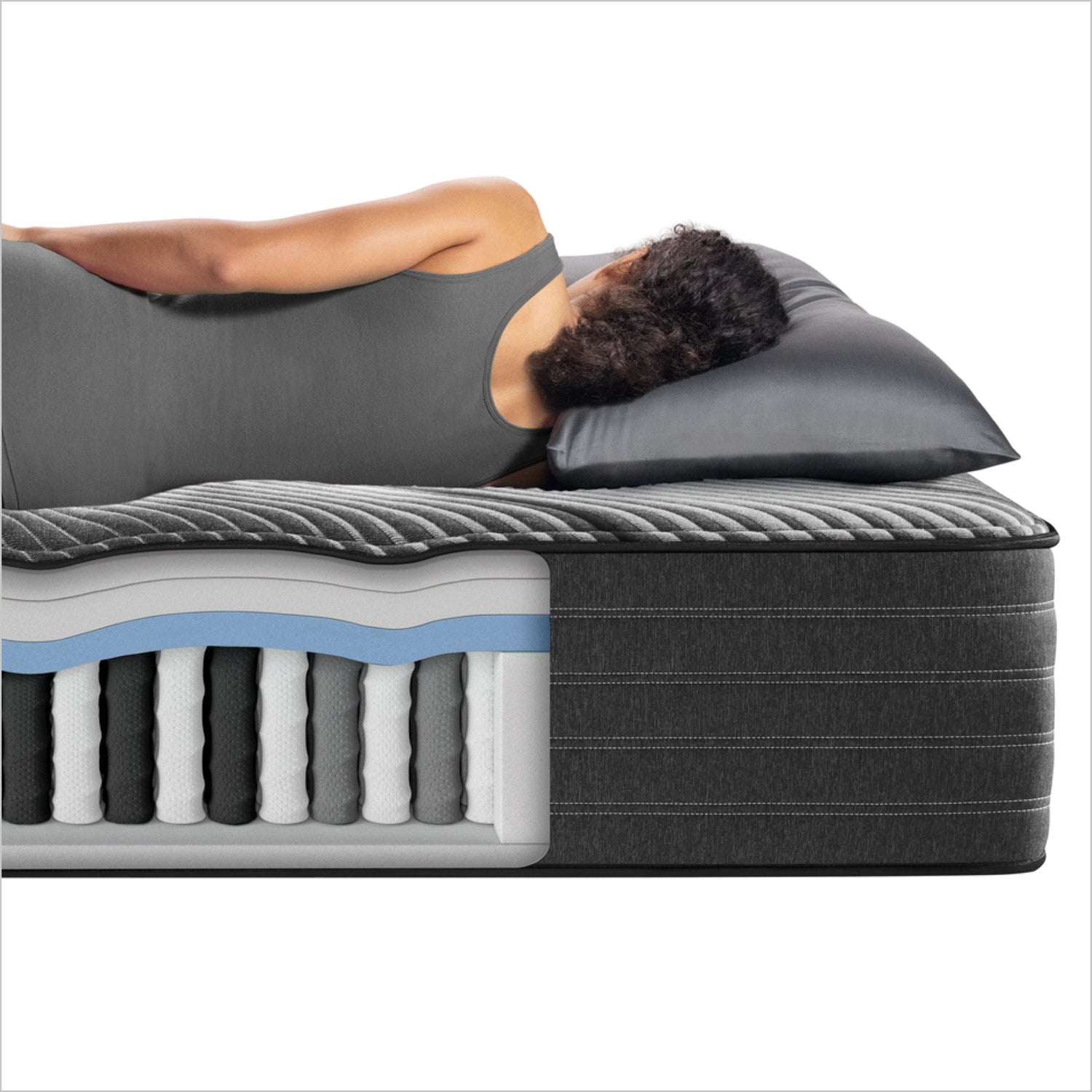 Peluche híbrido Beautyrest Black® clase Lx