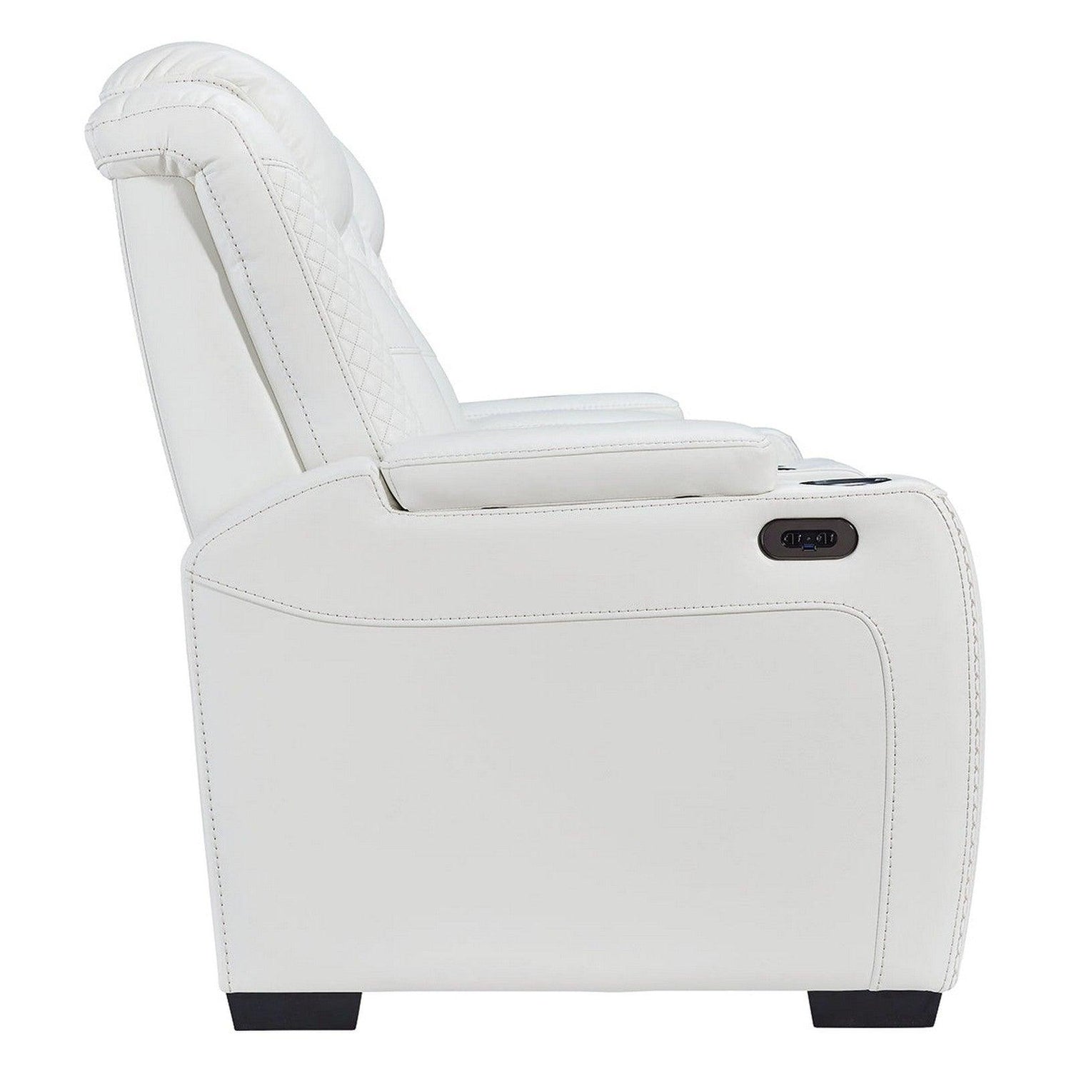 Party Time Power Reclining Loveseat with Console