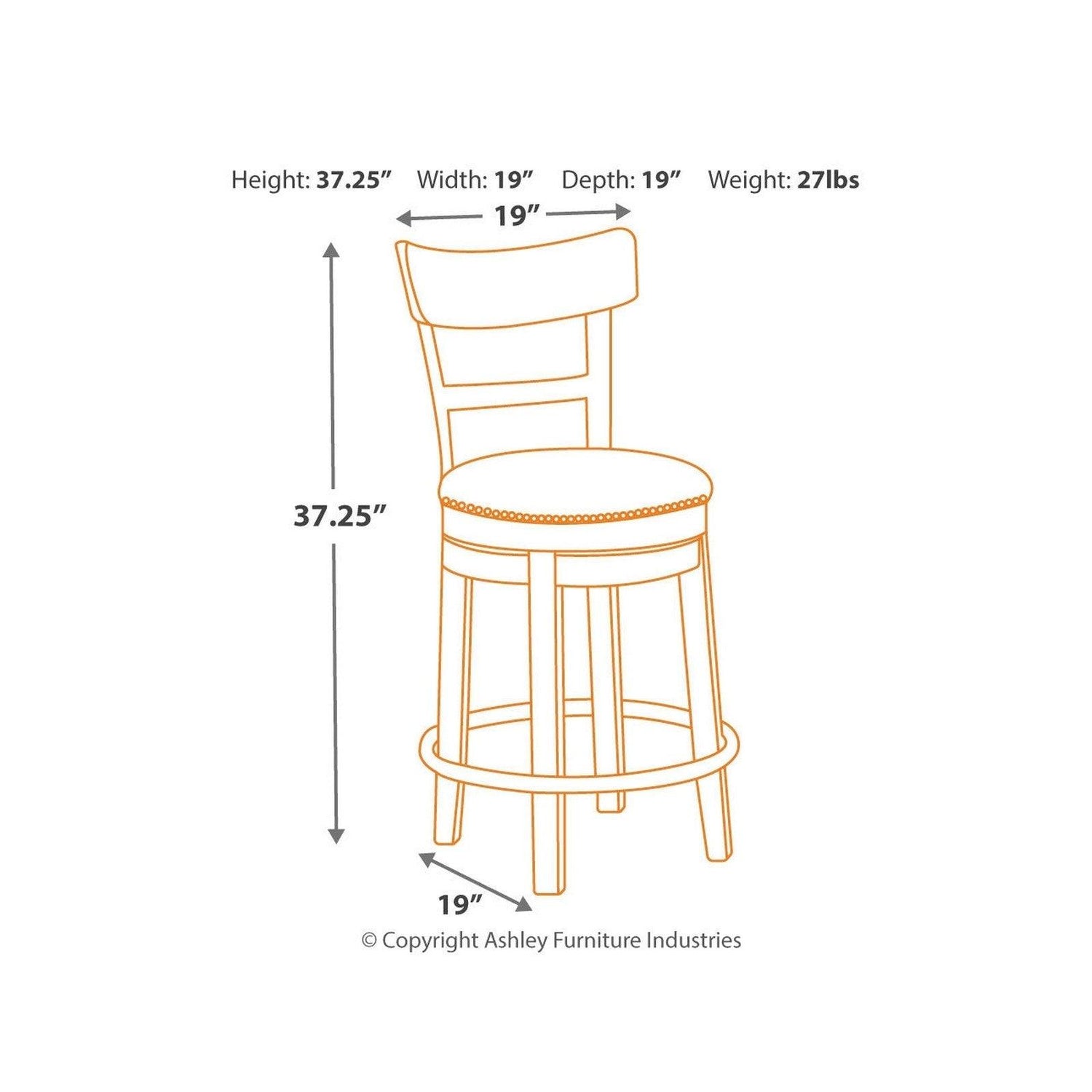 Pinnadel Bar Stool