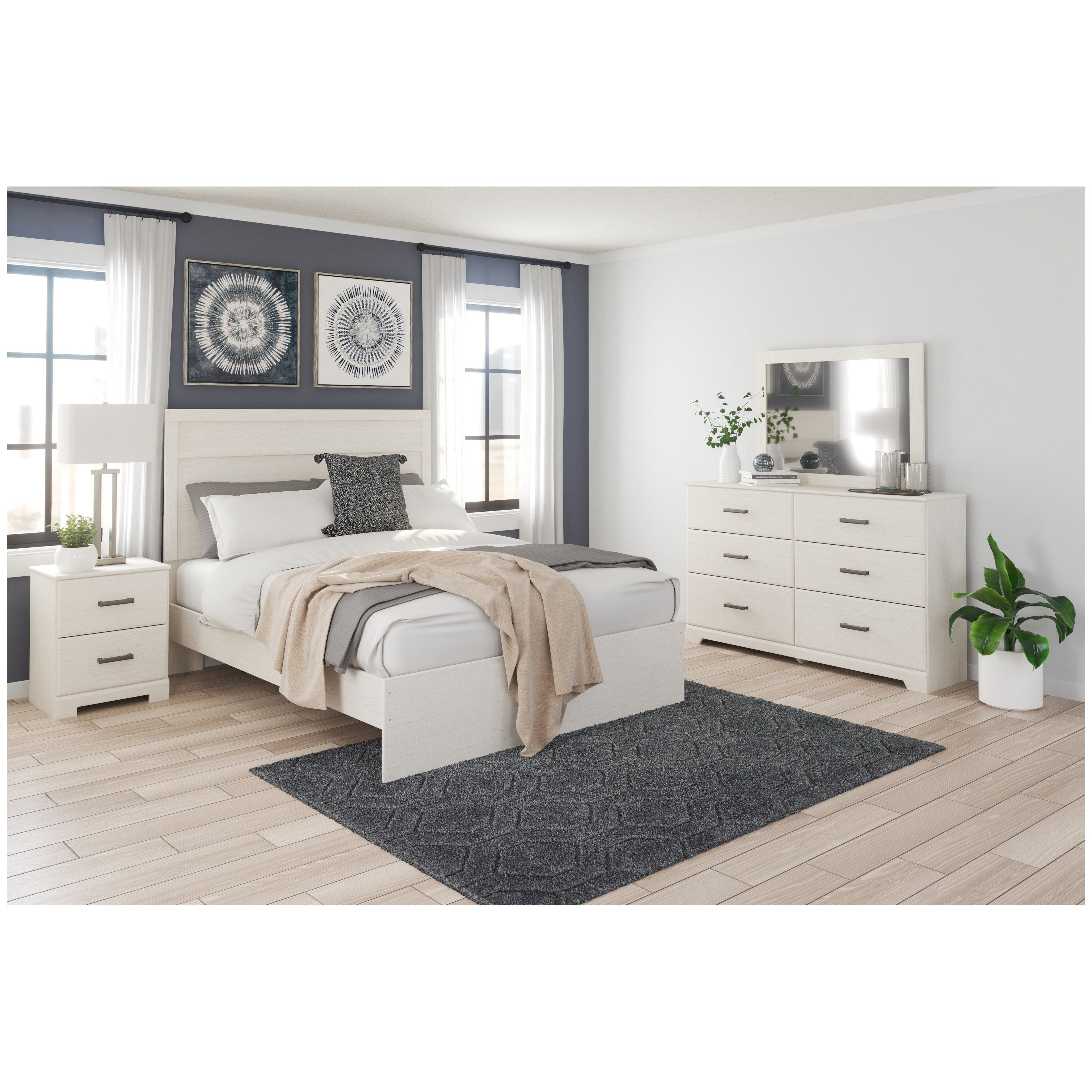 Stelsie Panel Bed