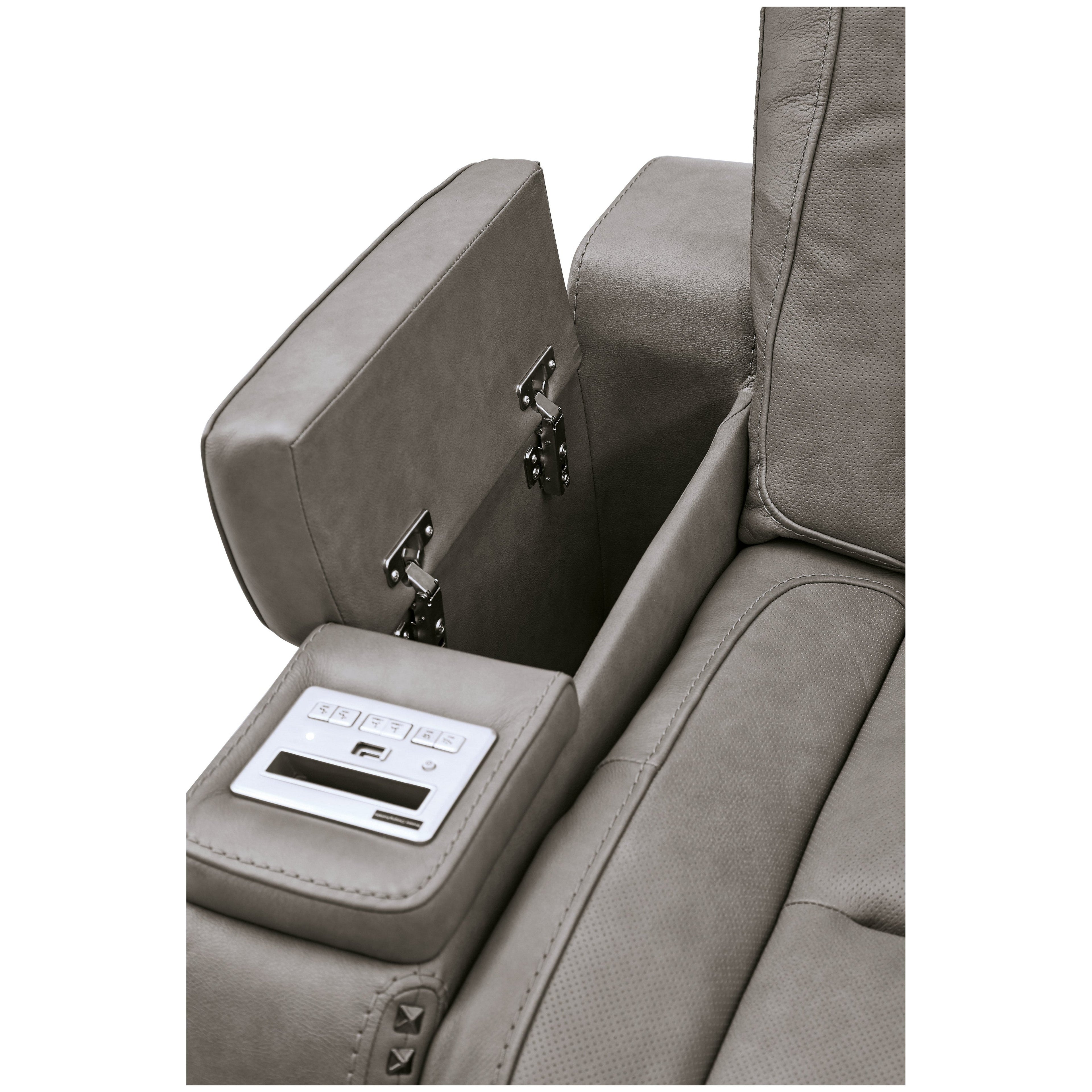 The Man-Den Power Reclining Loveseat with Console