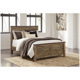 Trinell Panel Bed