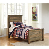 Trinell Panel Bed