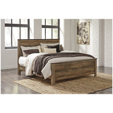 Trinell Panel Bed