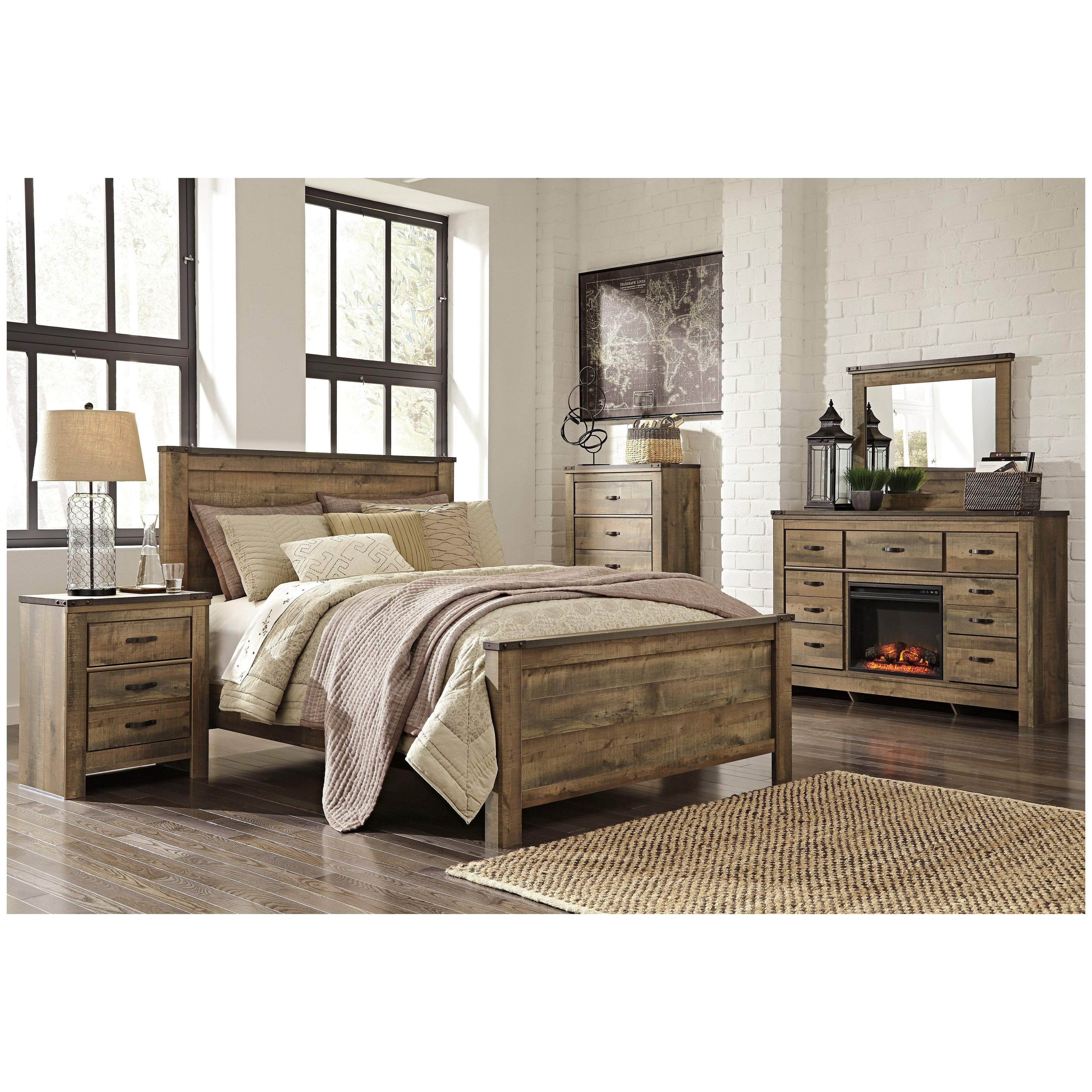 Trinell Panel Headboard