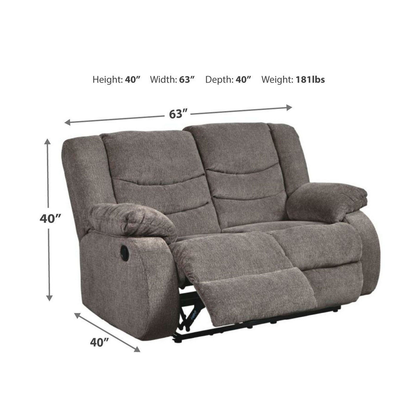 Tulen Reclining Loveseat