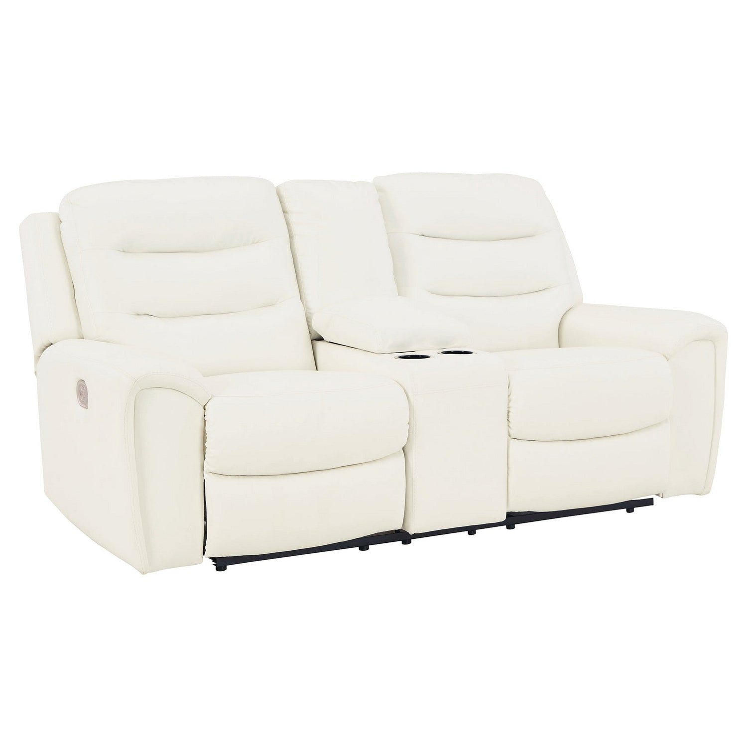 Warlin Power Reclining Loveseat with Console Ash-6110418