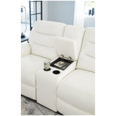 Warlin Power Reclining Loveseat with Console