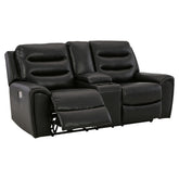 Warlin Power Reclining Loveseat with Console