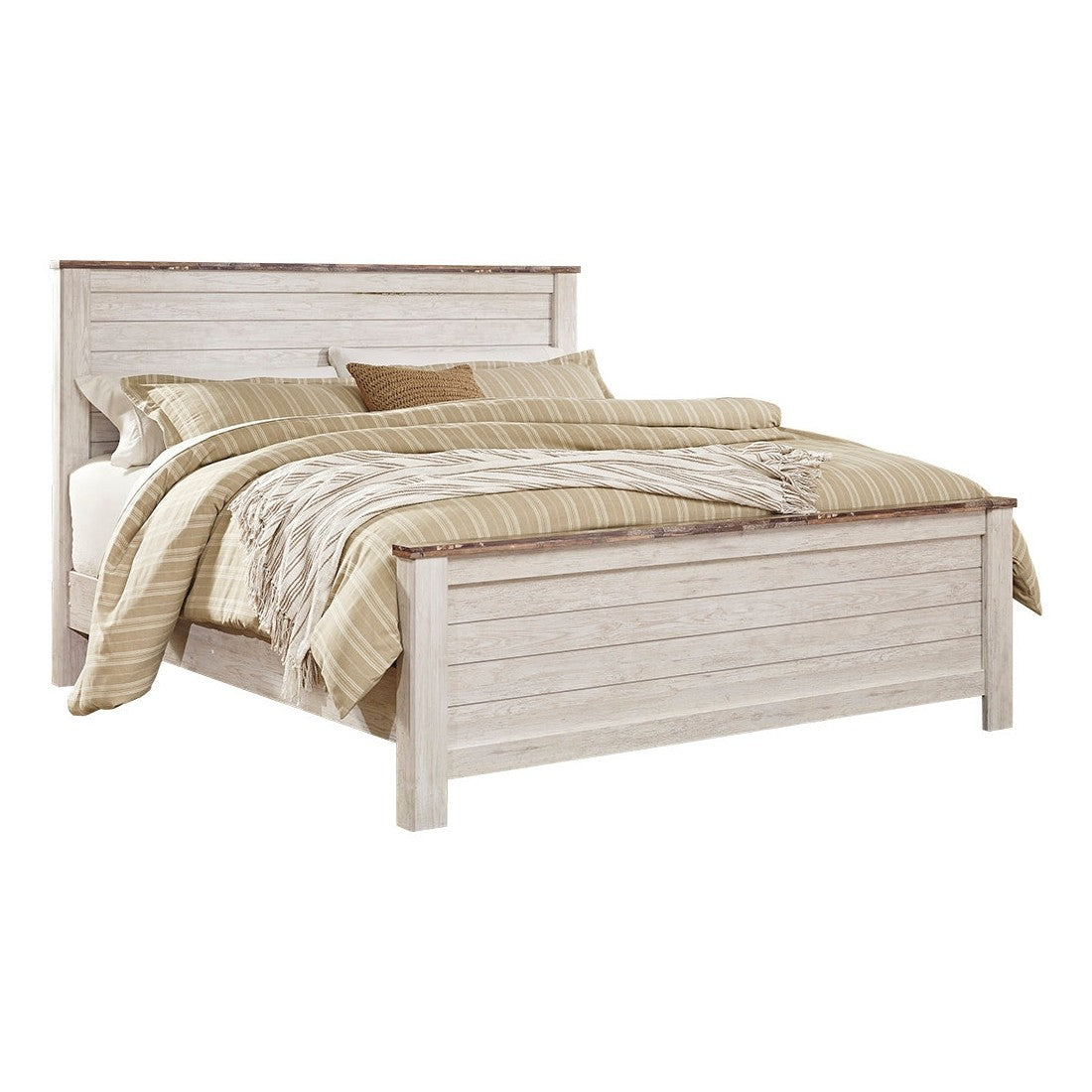 Willowton Panel Bed Ash-B267B10