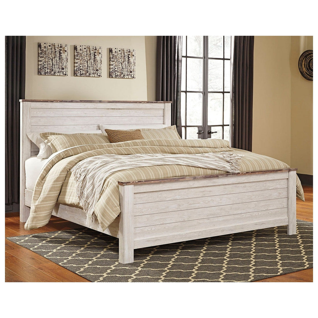 Willowton Panel Bed