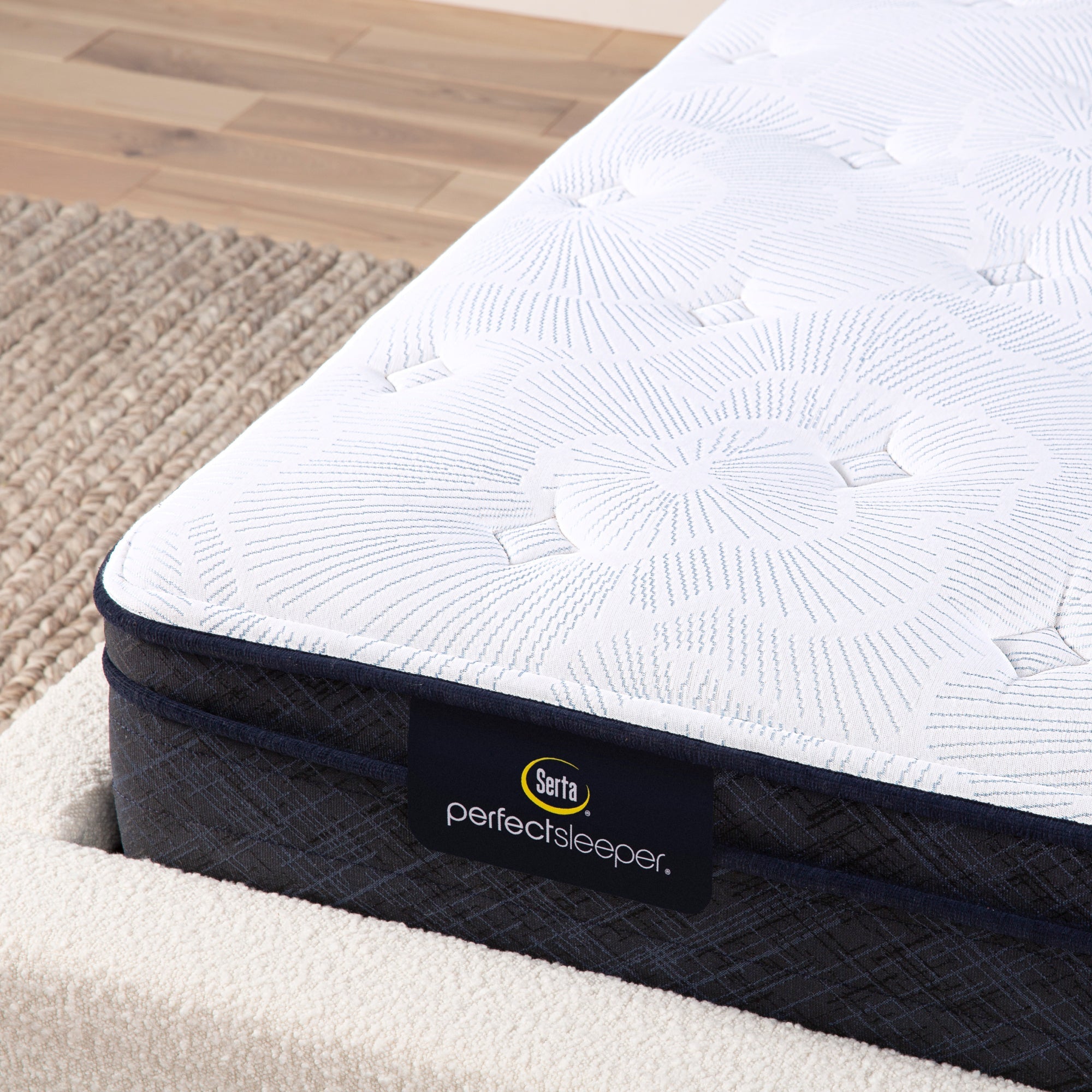 Serta european hotsell pillow top mattress